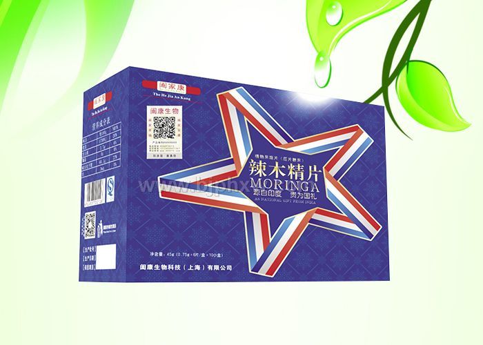 阖家康 辣木精片 抗氧化脑血管糖尿病降三高——会销保健品招商