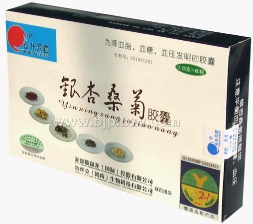 降脂，降压，降糖-银杏桑菊胶囊-海丝克（河南）生物科技有限公司