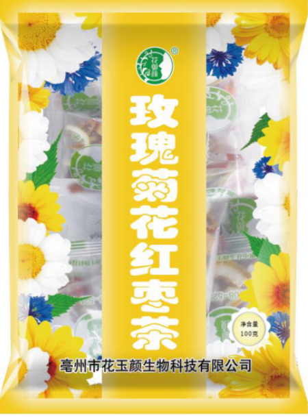 玫瑰菊花红枣茶