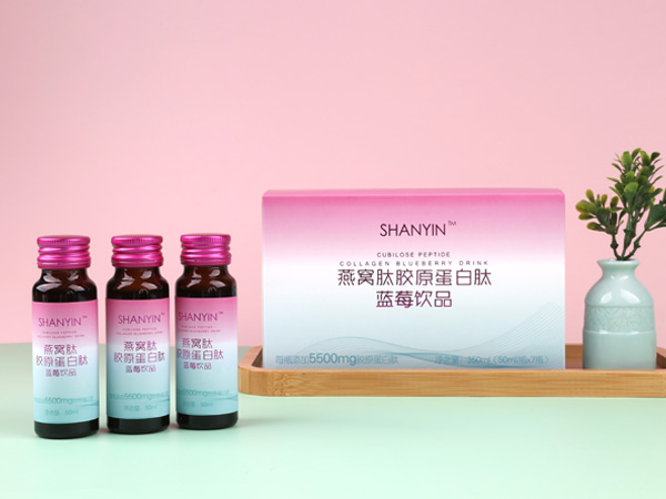 SHANYIN/善茵  燕窝胶原蛋白肽蓝莓饮