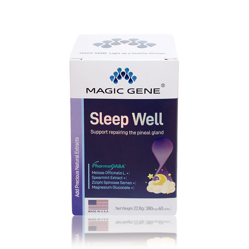 美国进口夜安欣 GABA 专利氨基丁酸 睡眠安睡整晚情绪