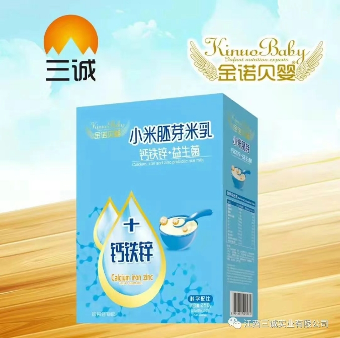 小米胚芽米乳 （钙铁锌+益生菌）