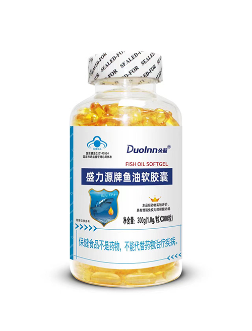 盛力源牌鱼油软胶囊 朵蓝  300粒